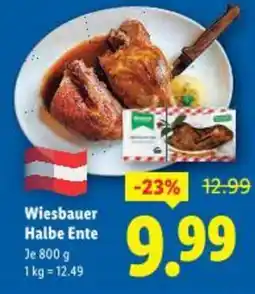 Lidl Wiesbauer halbe ente Angebot