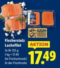 Lidl Fischerstolz lachsfilet Angebot