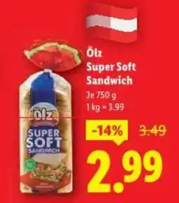 Lidl Ölz Super Soft Sandwich Angebot