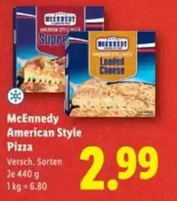 Lidl Mcennedy american style pizza Angebot