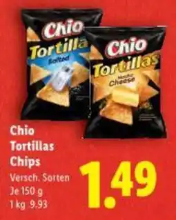 Lidl Chio Tortillas Chips Angebot