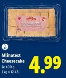 Lidl Mlinotest Cheesecake Angebot
