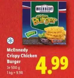Lidl McEnnedy Crispy Chicken Burger Angebot