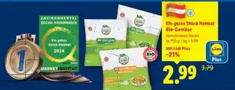 Lidl Ein gutes stück heimat bio-gemüse Angebot