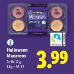 Lidl Halloween macarons Angebot