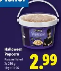 Lidl Halloween Popcorn Angebot