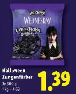 Lidl Halloween Zungenfärber Angebot