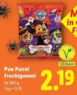 Lidl Paw Patrol Fruchtgummi Angebot
