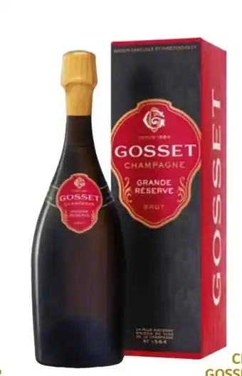 Transgourmet Gosset Champagne Grande Reserve Brut Angebot