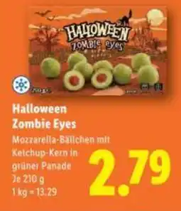 Lidl Halloween zombie eyes Angebot