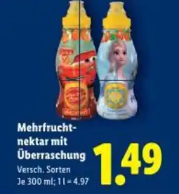 Lidl Mehrfrucht- nektar mit überraschung Angebot