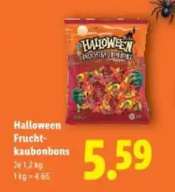 Lidl Halloween frucht- kaubonbons Angebot