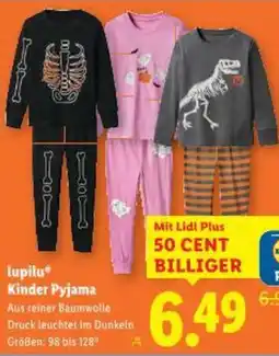 Lidl Lupilu kinder pyjama Angebot