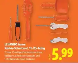 Lidl Livarno home kürbis-schnitzset Angebot
