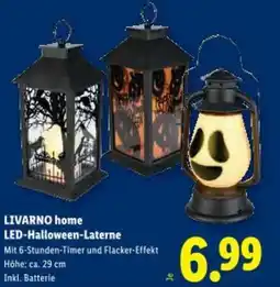 Lidl Livarno home led-halloween-laterne Angebot