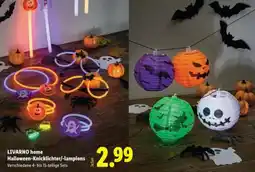 Lidl Livarno home halloween-knicklichter/-lampions Angebot