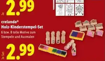 Lidl Holz-kinderstempel-set Angebot
