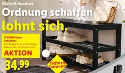 Lidl Livarno home schuhbank Angebot