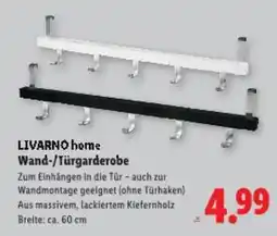 Lidl Livarno home wand-/türgarderobe Angebot