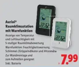 Lidl Auriol raumklimastation mit warnfunktion Angebot