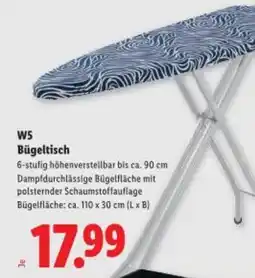 Lidl W5 bügeltisch Angebot