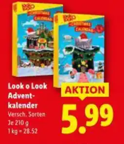 Lidl Look o look advent- kalender Angebot