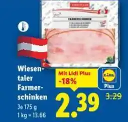 Lidl Wiesen- taler farmer- schinken Angebot