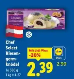 Lidl Chef select riesen- germ- knödel Angebot