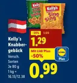 Lidl Kelly's knabber- gebäck Angebot