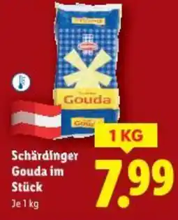 Lidl Schärdinger gouda im stück Angebot