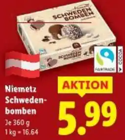 Lidl Niemetz schweden- bomben Angebot