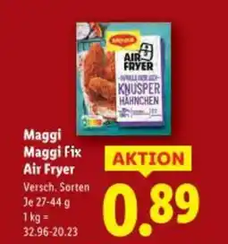 Lidl Maggi maggi fix air fryer Angebot
