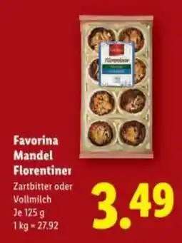 Lidl Favorina mandel florentiner Angebot