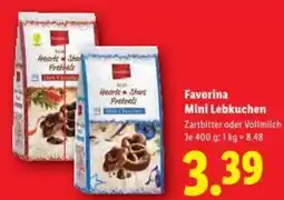 Lidl Favorina mini lebkuchen Angebot