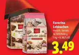 Lidl Favorina lebkuchen Angebot