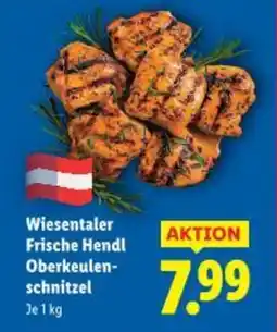Lidl Wiesentaler frische hendl oberkeulen- schnitzel Angebot