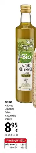 dm Natives Olivenöl Angebot