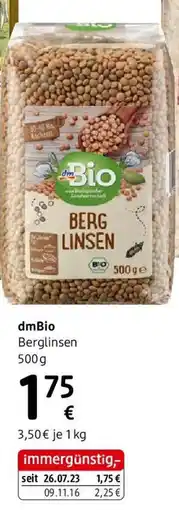 dm Berglinsen Angebot