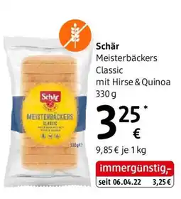 dm Meisterbäckers Classic mit Hirse & Quinoa Angebot