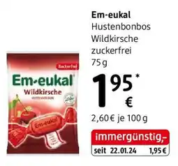 dm Hustenbonbos Wildkirsche Zuckerfrel Angebot