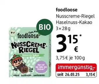 dm Nusscreme-Riegel Haselnuss-Kakao Angebot