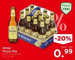 Unimarkt Hirter Privat Pils Angebot