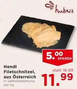 Unimarkt Hendl Filetschnitzel, aus Österreich Angebot