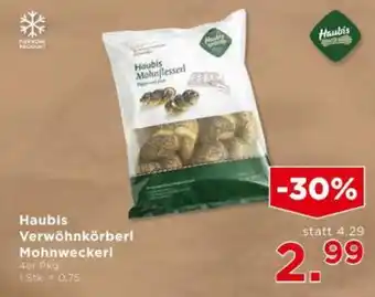 Unimarkt Haubis Verwöhnkörberl Mohnweckerl Angebot