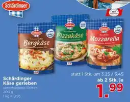 Unimarkt Schärdinger Käse gerieben Angebot