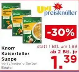 Unimarkt Knorr Kaiserteller Suppe Angebot