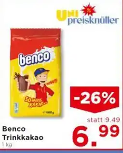Unimarkt Benco Trinkkakao Angebot