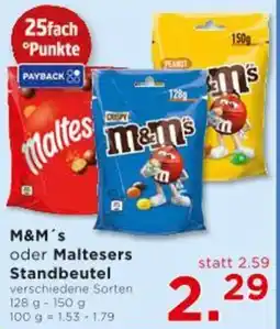 Unimarkt M&M's oder Maltesers Standbeutel Angebot
