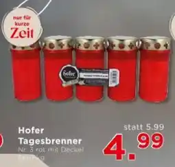 Unimarkt Hofer Tagesbrenner Angebot