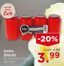Unimarkt Hofer Öllicht Angebot